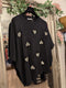 Made In Italy | Diamante Heart Jumper | Black
