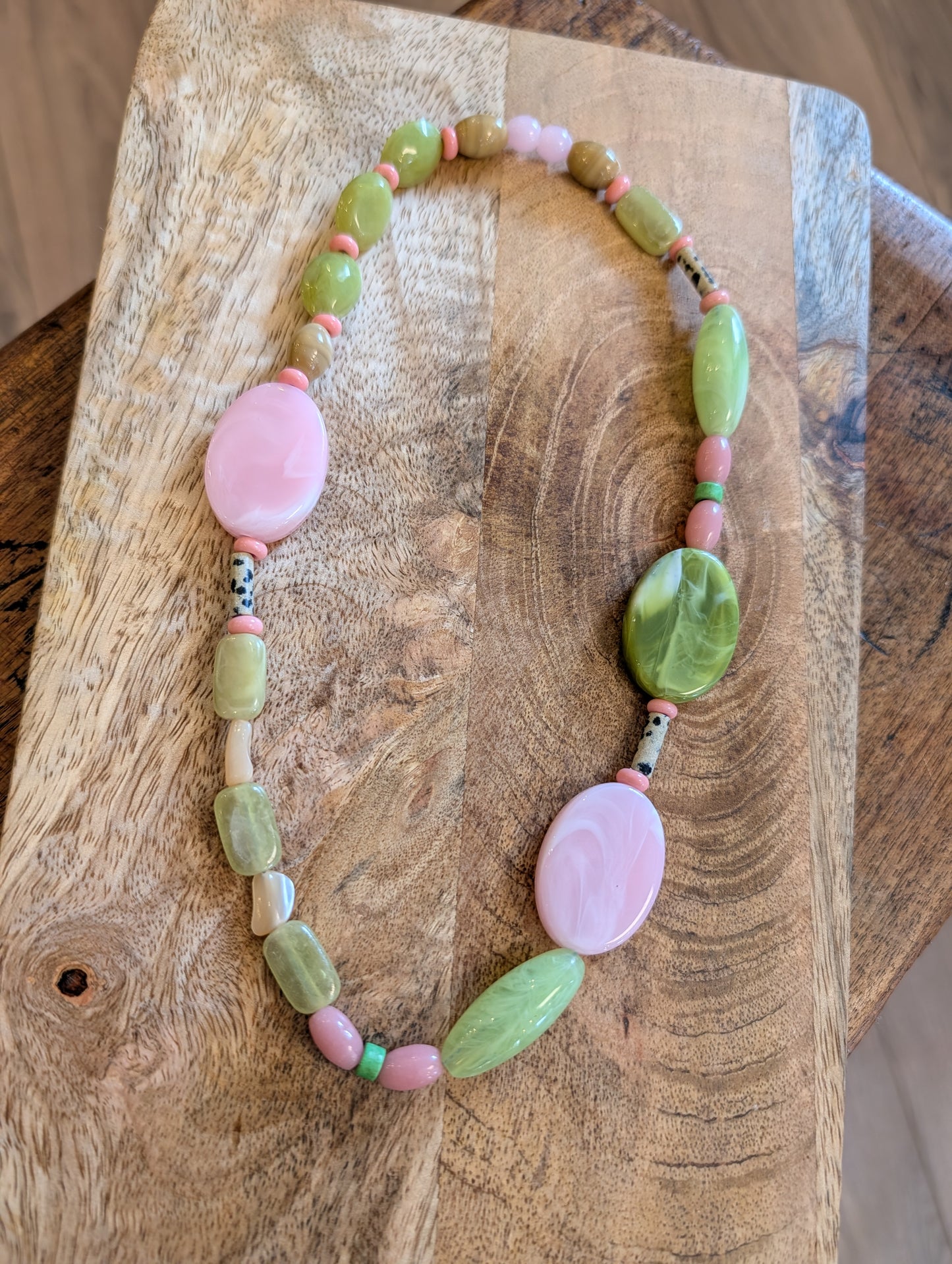 The Token Hunter | Necklace | Dalmatian Jasper