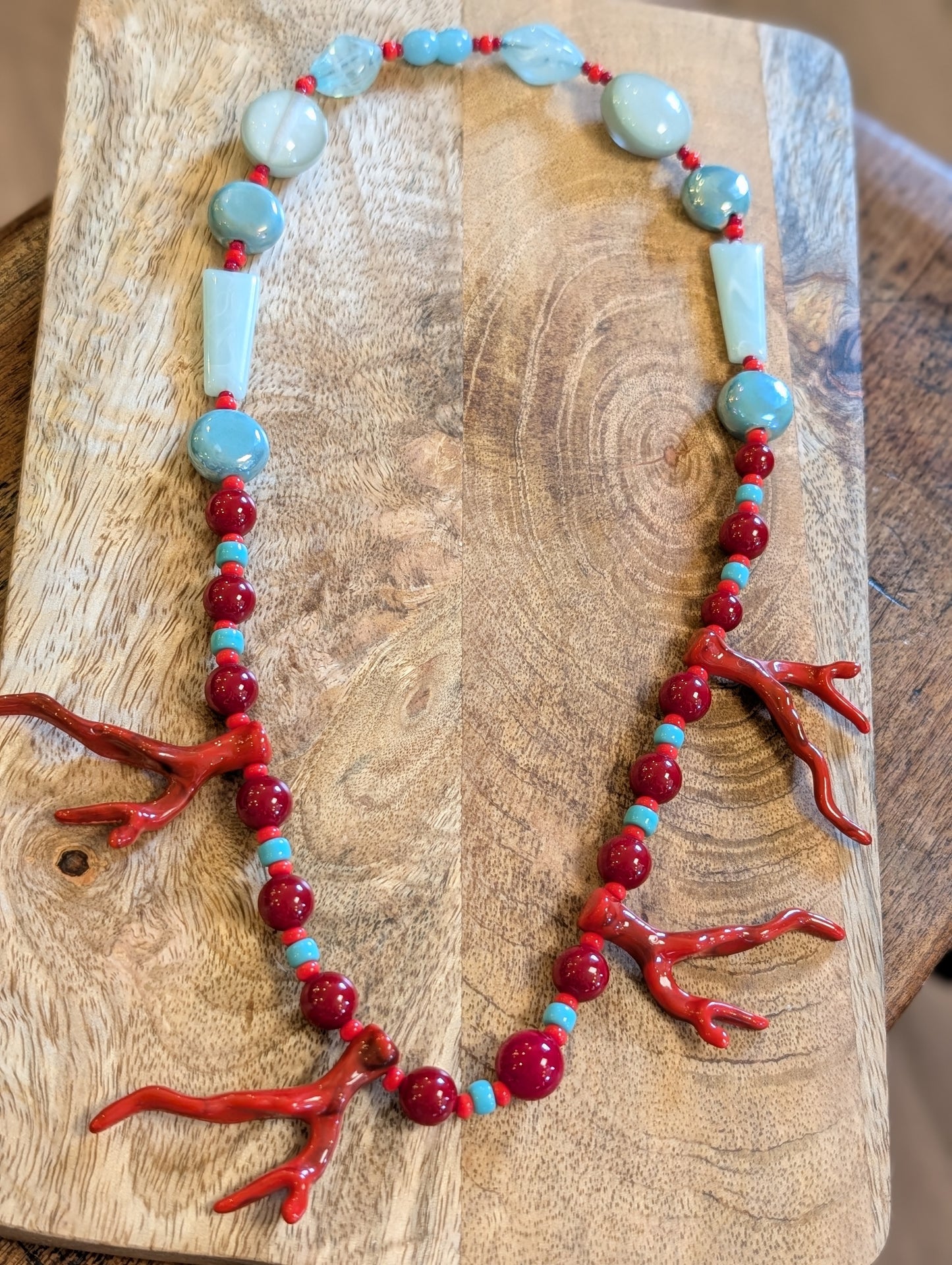 The Token Hunter | Necklace | Red Coral