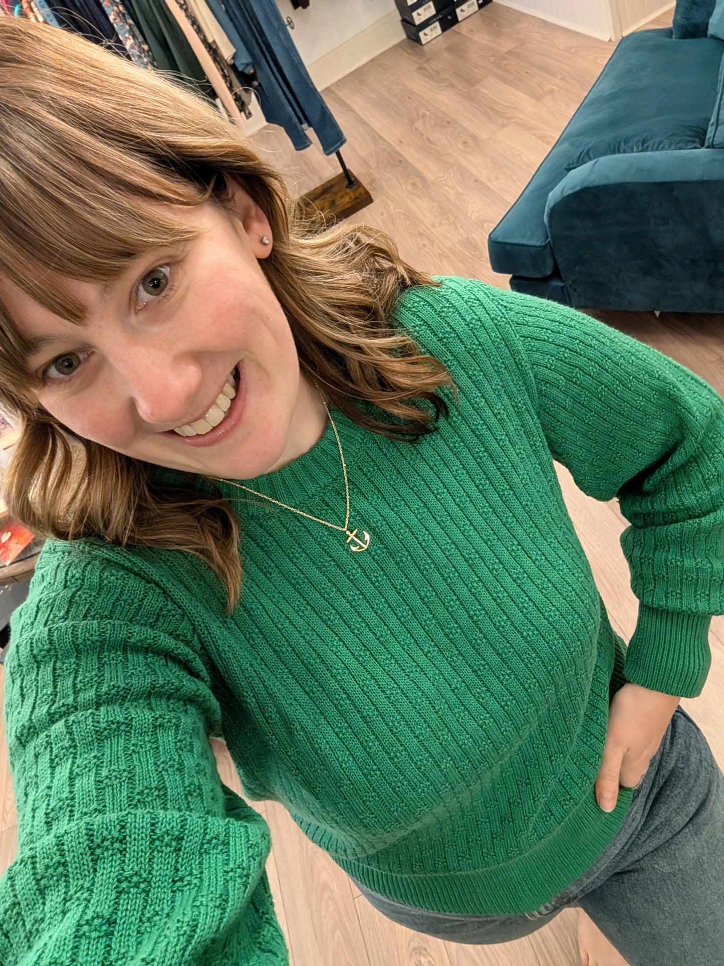 Last One | B.young | BYNERAM Jumper | Leprechaun Green