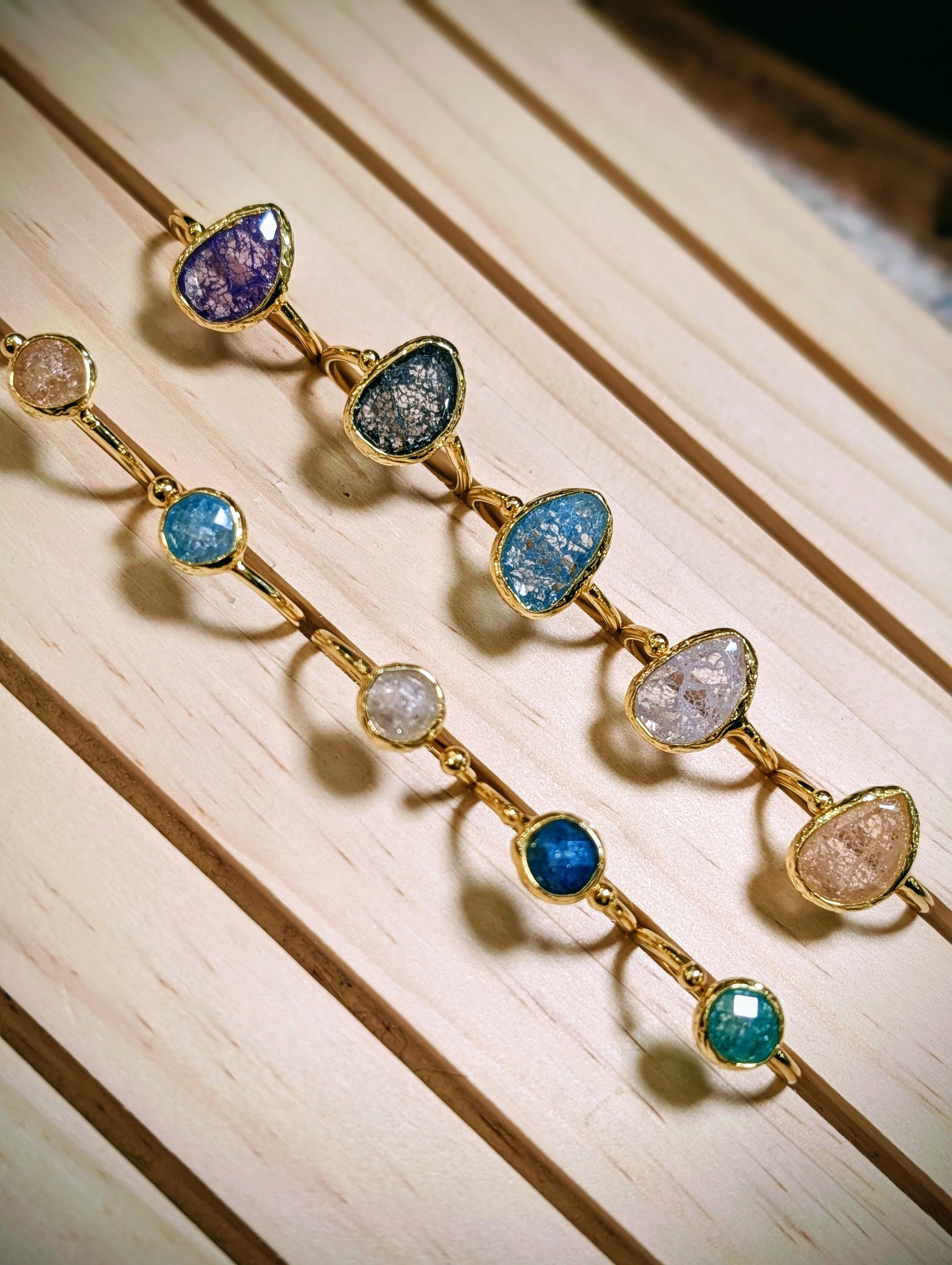 My Doris | Circle & Teardrop Rings - Blossom Boutique Online  
