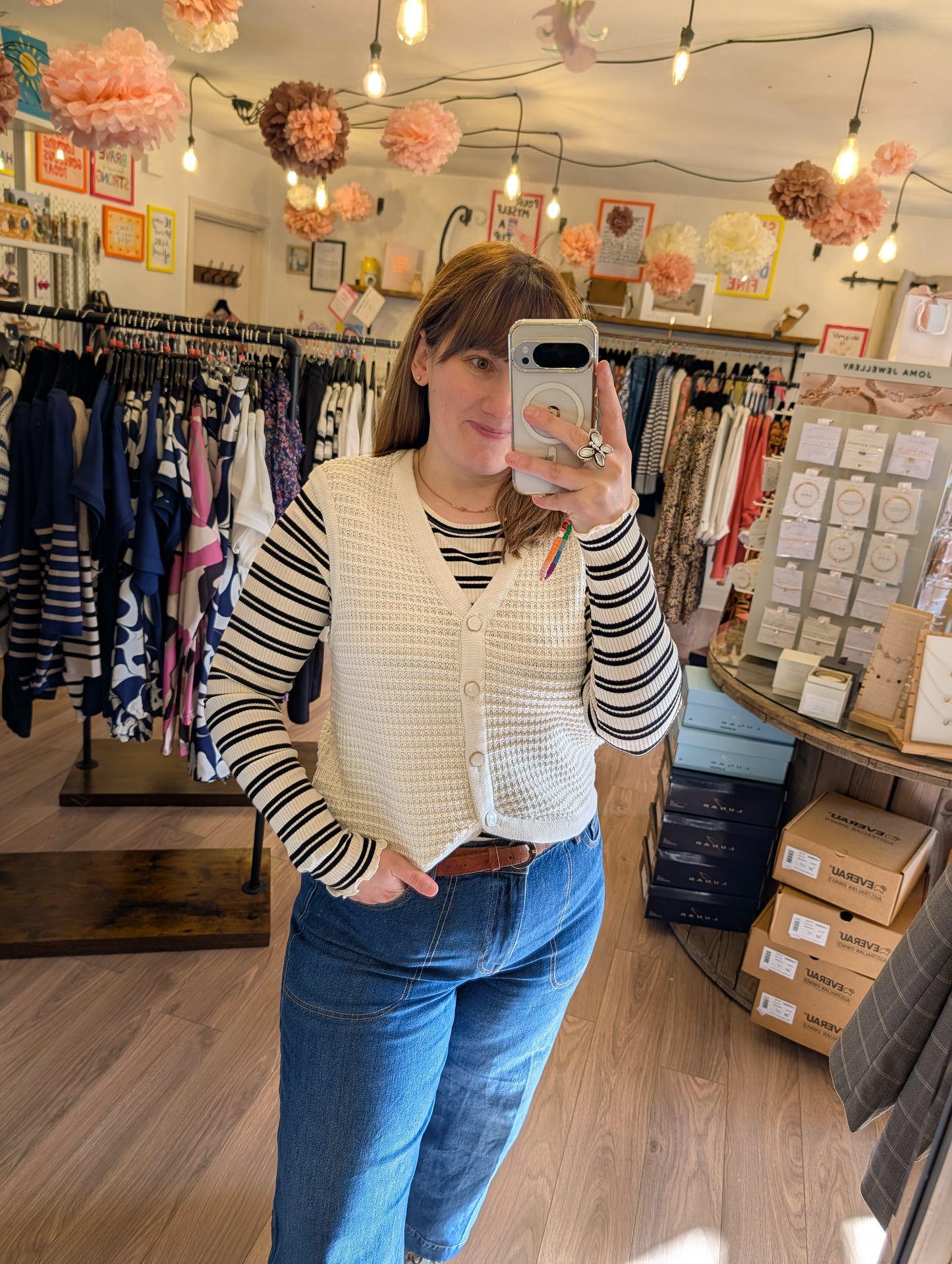B.young | BYMIKALA Waistcoat | Birch
