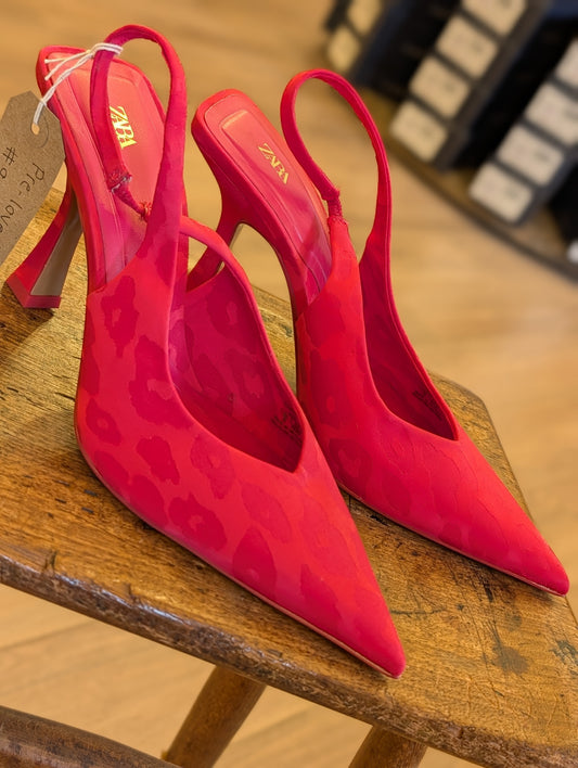 Pre-loved | Zara Pink Heels  | UK 6