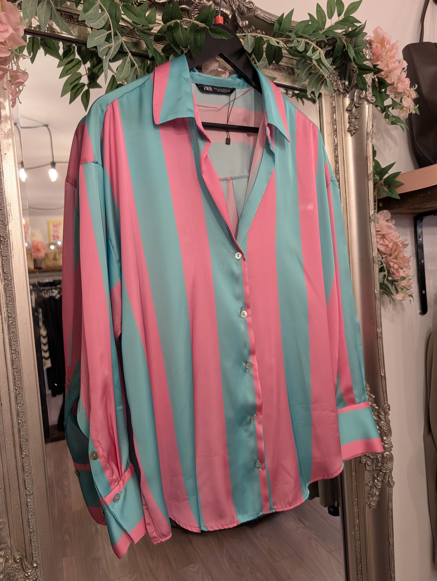 Pre-loved | Zara Striped Shirt | XL