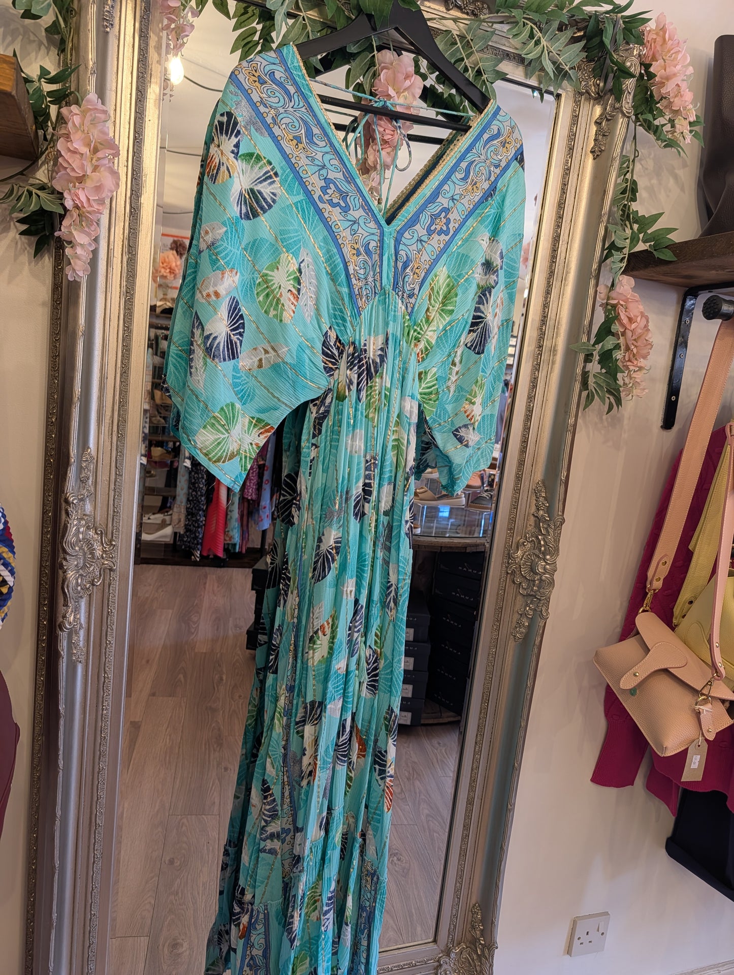 Pre-loved | Kimono Style Dress | One size (Approx up to UK 16)