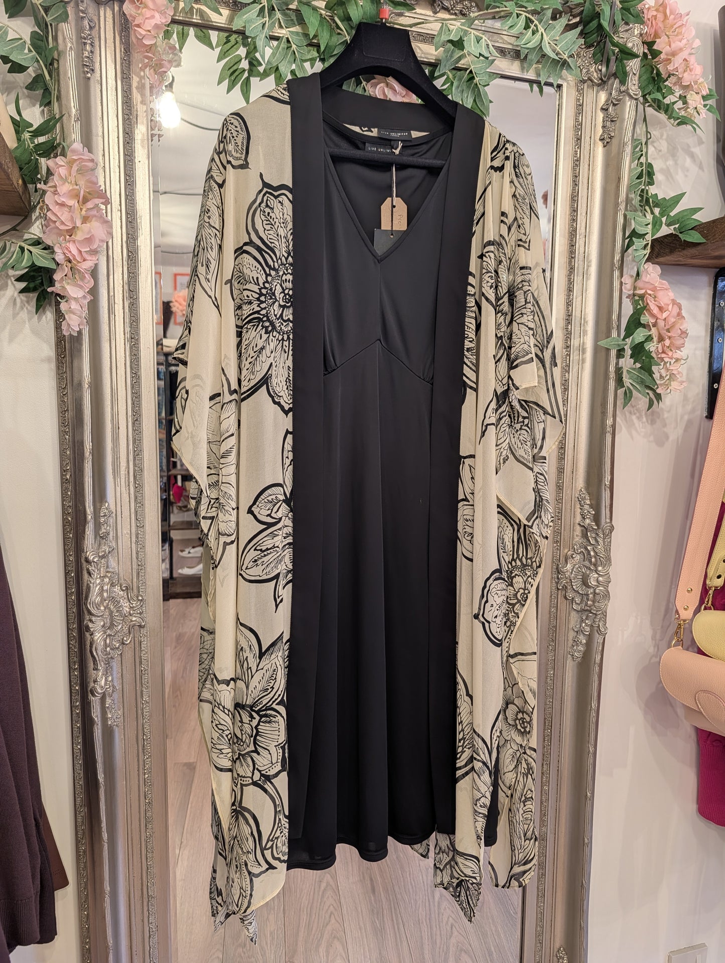 Pre-loved | Live Unlimited Kimono & Dress Set | UK 18