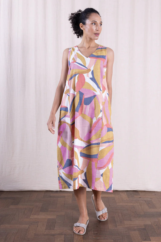 Nomads | Cotton Bubble Sleeveless Dress