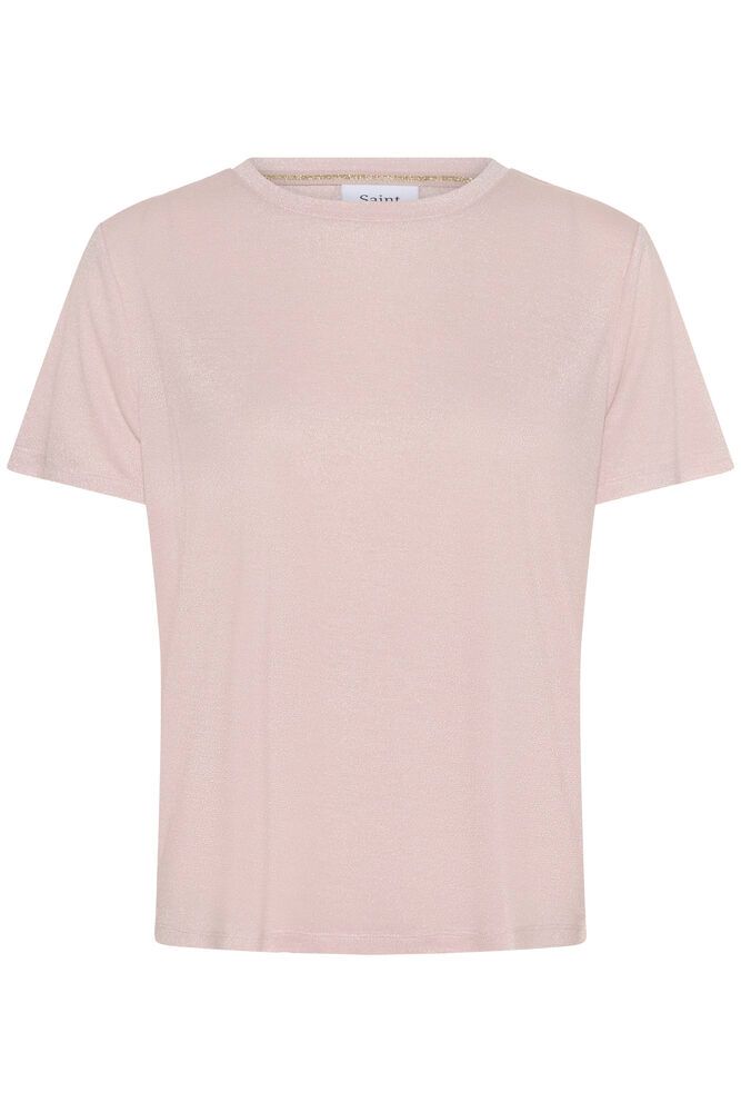 Pink t-shirt on a white background