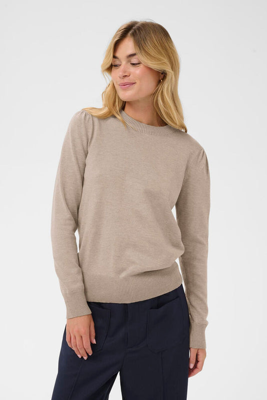 Model in neutral jumper