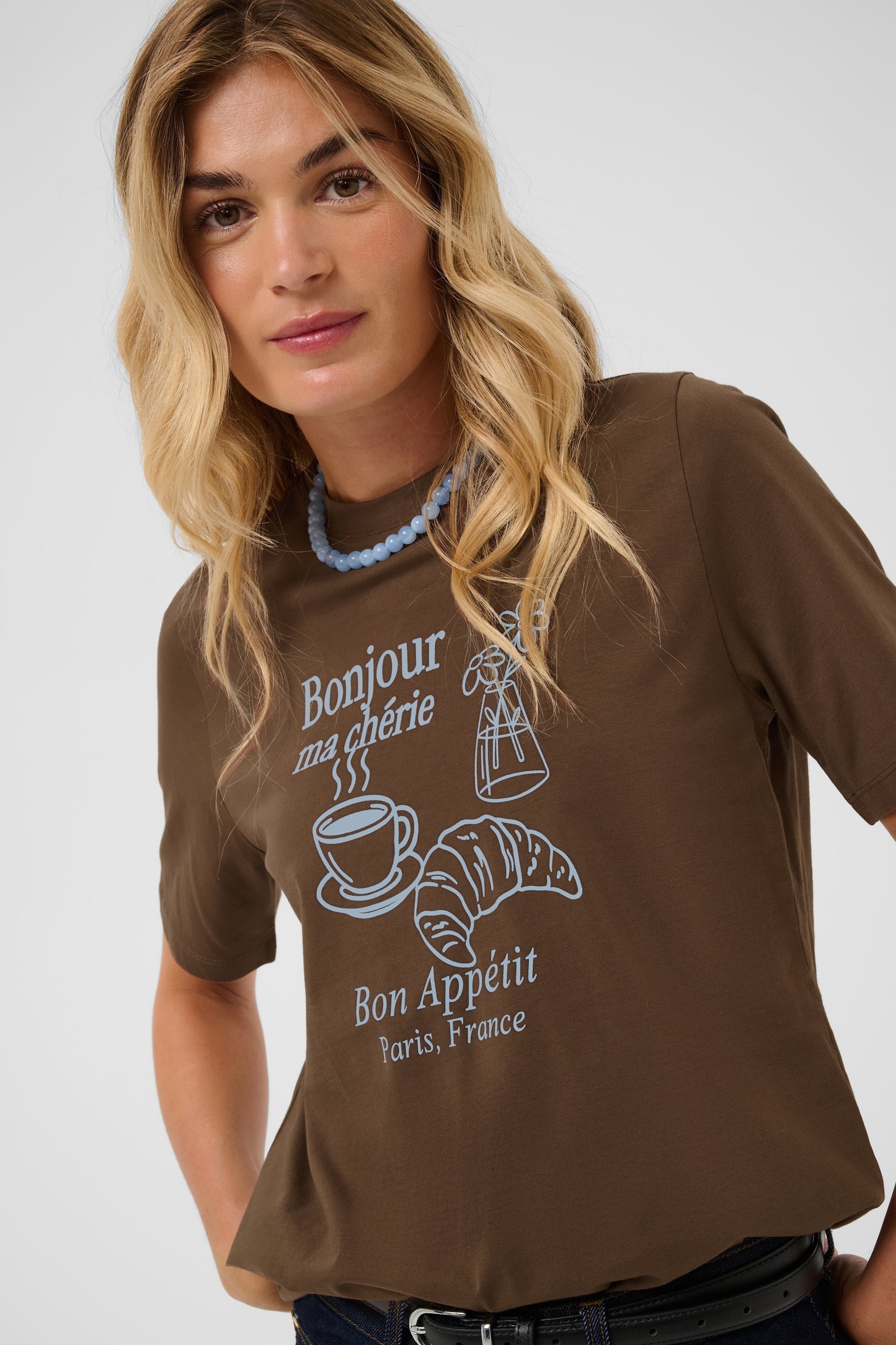 Saint Tropez | TachellSZ T-shirt | Chocolate