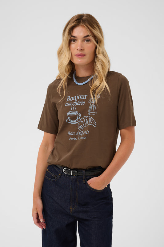 Saint Tropez | TachellSZ T-shirt | Chocolate