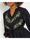 Joe Browns | Emma Embroidered Black Tunic Dress