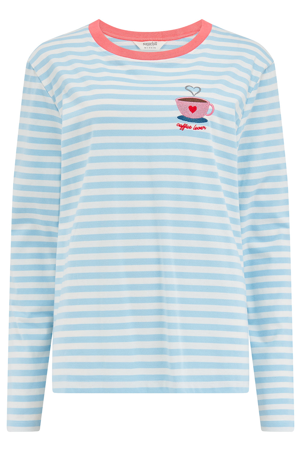 Sugarhill Brighton | Brunswick Jersey Top | Coffee Cup