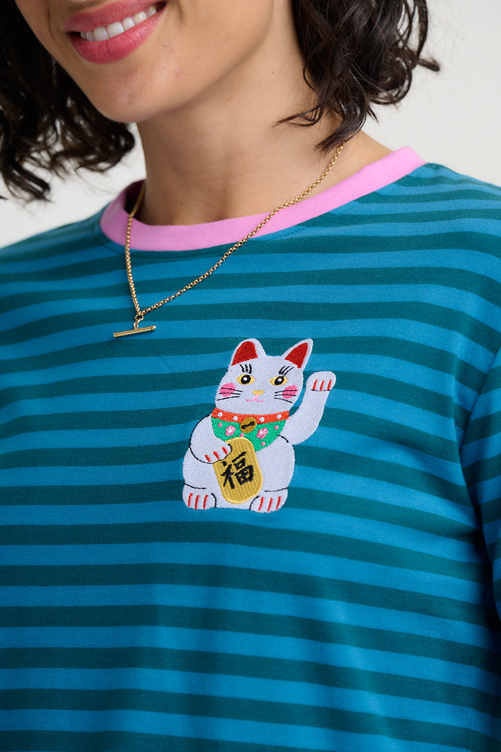 Sugarhill | Brunswick Jersey Top | Lucky Cat