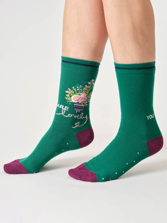 Thought | MUM You're Blooming Lovely | Bamboo Socks Gift Box