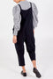 Made In Italy | Plain Dungarees | Black