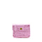 Leather Coin Purse - Metallic Pink