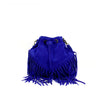 Pre-Order | Fringe Bucket Bag | Royal Blue