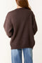 Made In Italy | Daisy Cardigan | Chocolate