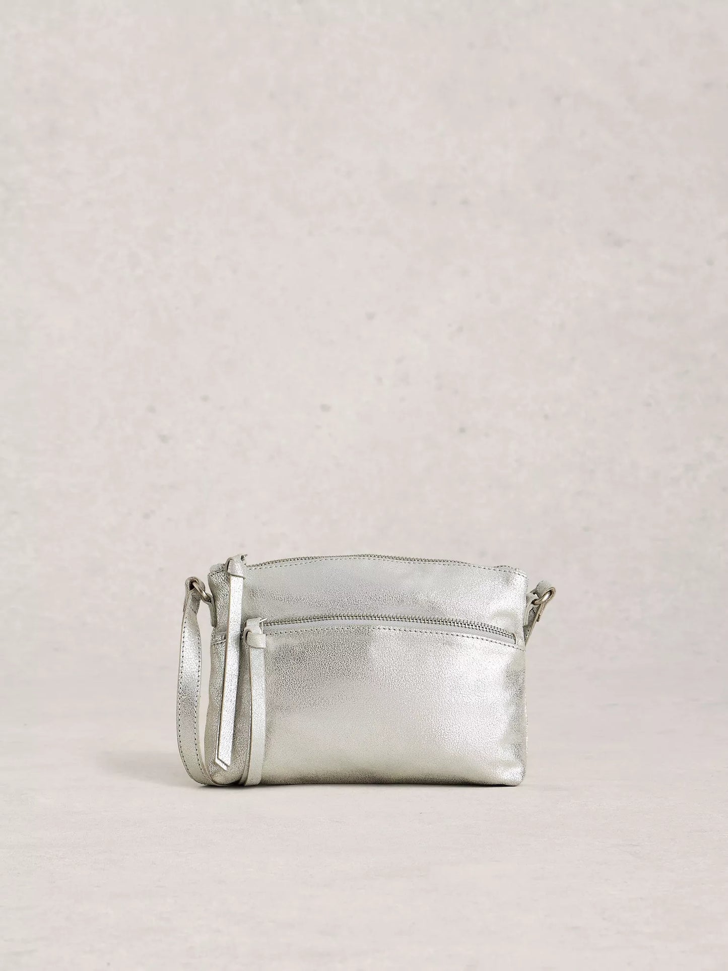 White Stuff | Hollie Mini Crossbody Bag | Silver
