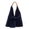 Suede Shoulder Bag | Navy