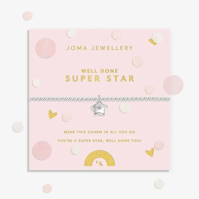Joma Jewellery | Kids' Confetti A Little 'Super Star' Bracelet