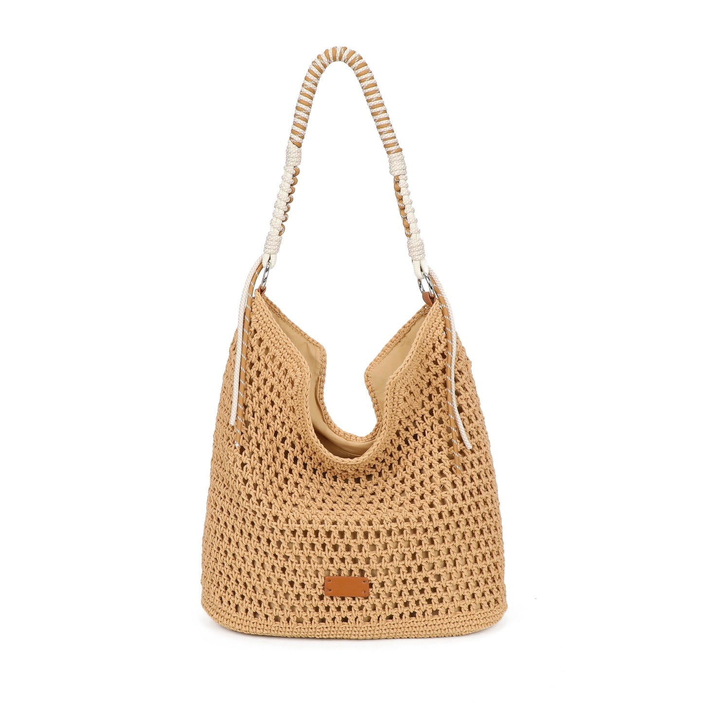Pre-Order | Crochet Hobo Bag | Neutral