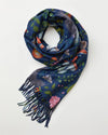 Pre-Order | Fable England | Catherine Rowe's Into The Woods Scarf | Blue