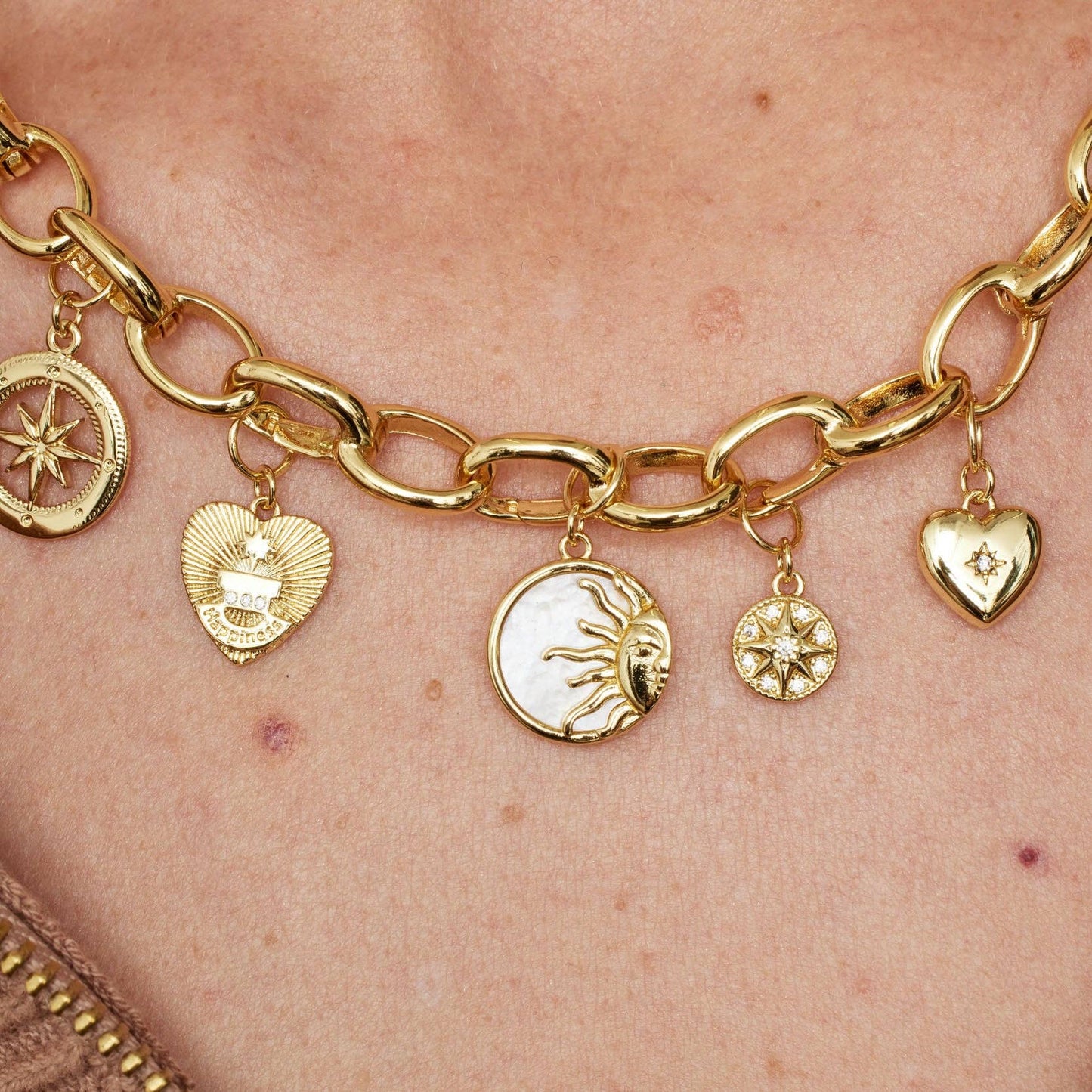 Ashiana London | Little Gold Heart Charm