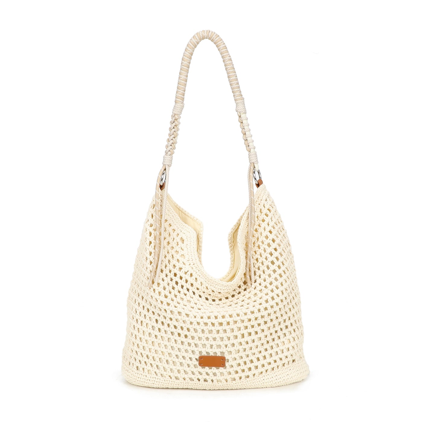 Pre-Order | Crochet Hobo Bag | Beige