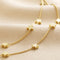 Lisa Angel | Double Chain & Star Necklace in Gold