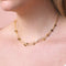 Lisa Angel | Double Chain & Star Necklace in Gold