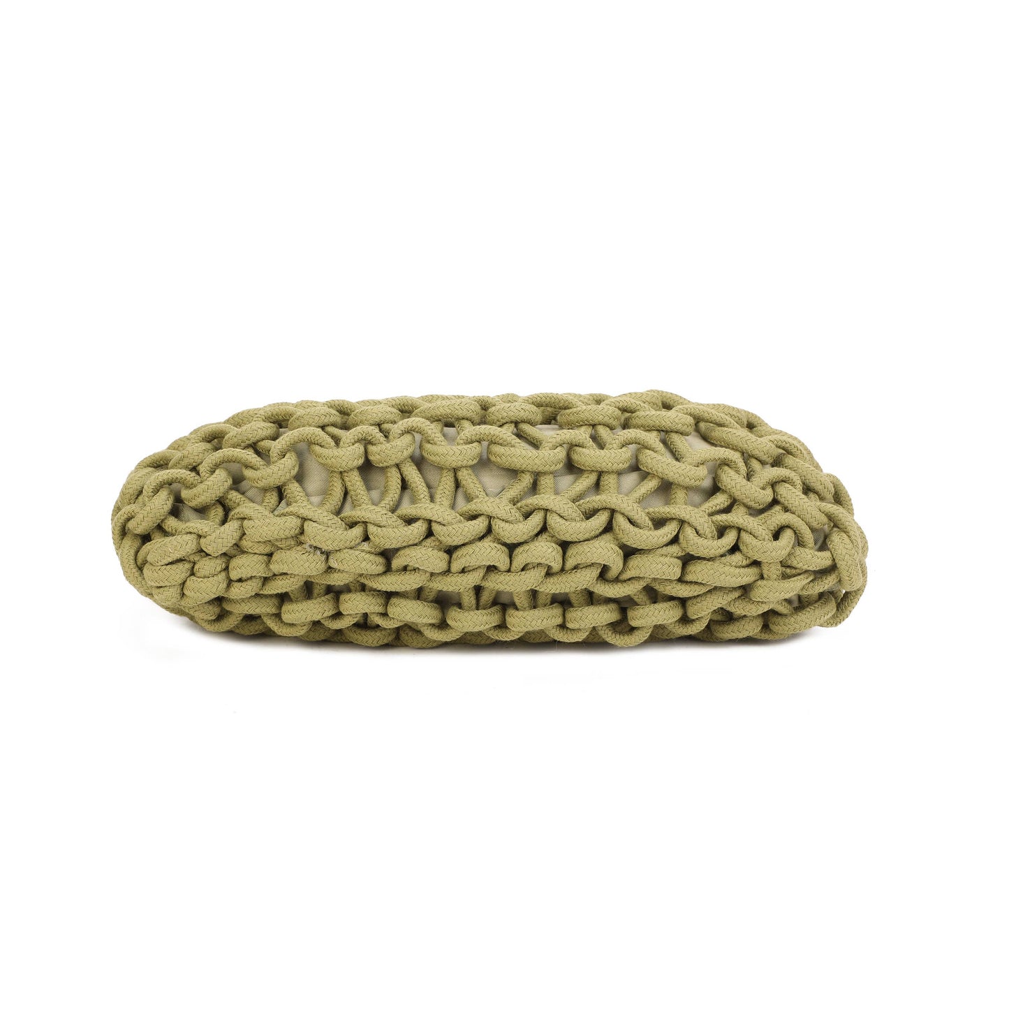 Handwoven Rope Shoulder Bag | Green
