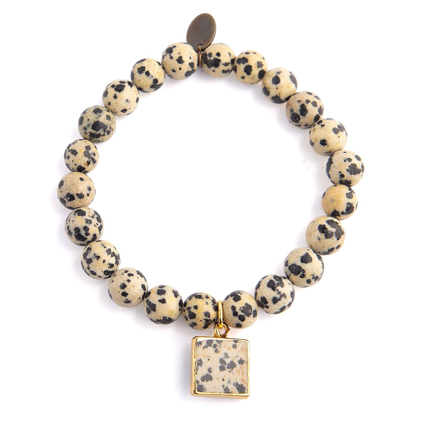 The Dalmatian Spirit Stone Bracelet