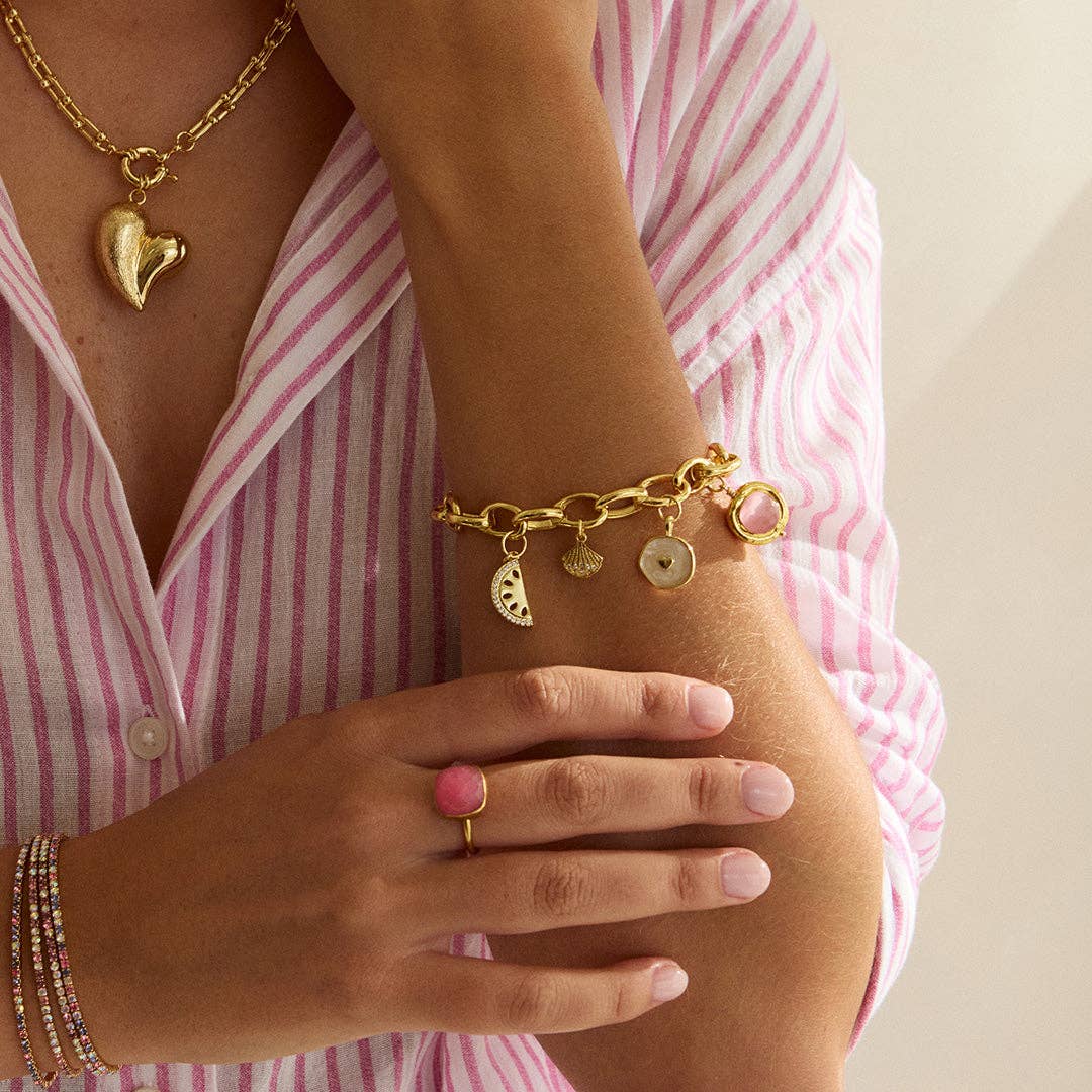 Ashiana London | Heart Coin Charm