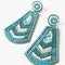 My Doris | Blue Block Earrings