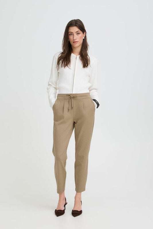 B.young | Rizetta Crop Pants | Chinchilla Melange