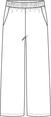 B.young | BYMMJOELLA Cropped Pants | Nature Vibes Fiesta - Orange