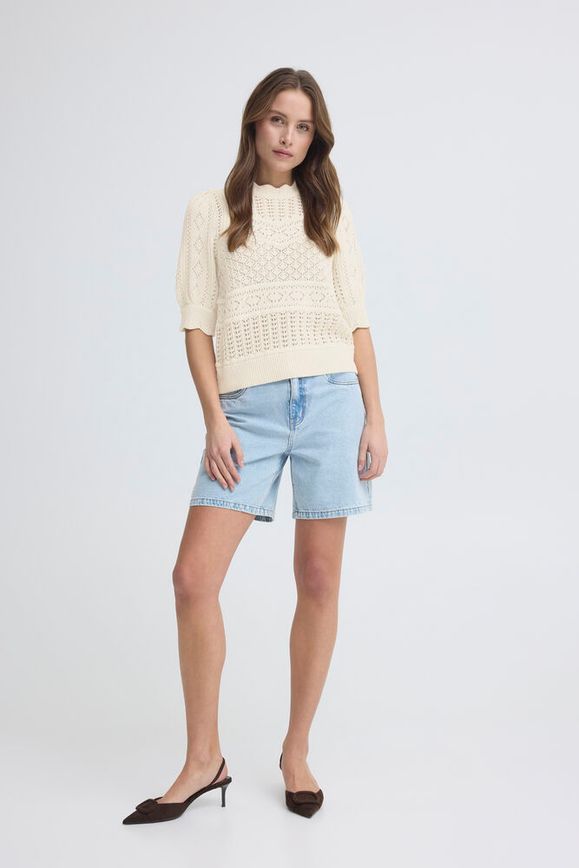 B.young | BYNAJO Short Sleeve Jumper | Birch