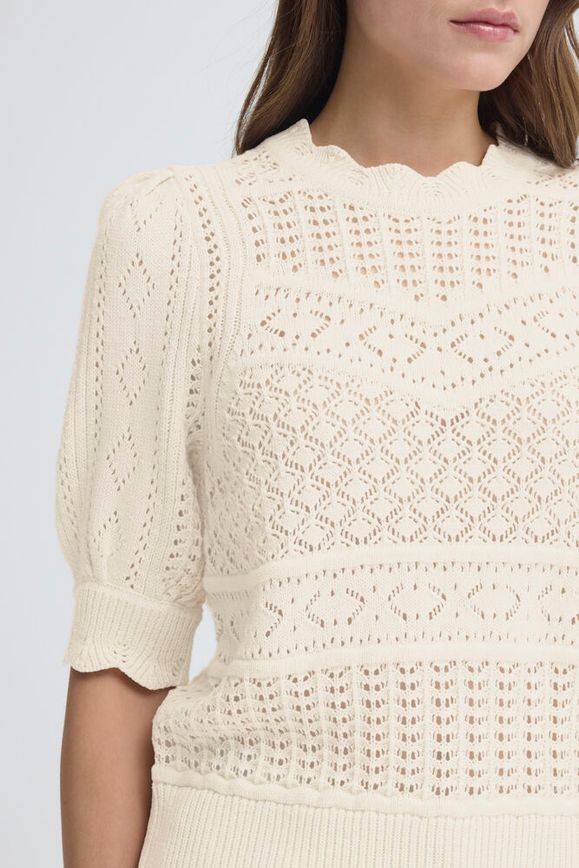 B.young | BYNAJO Short Sleeve Jumper | Birch