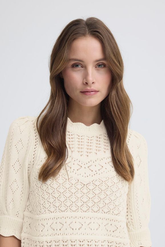 B.young | BYNAJO Short Sleeve Jumper | Birch