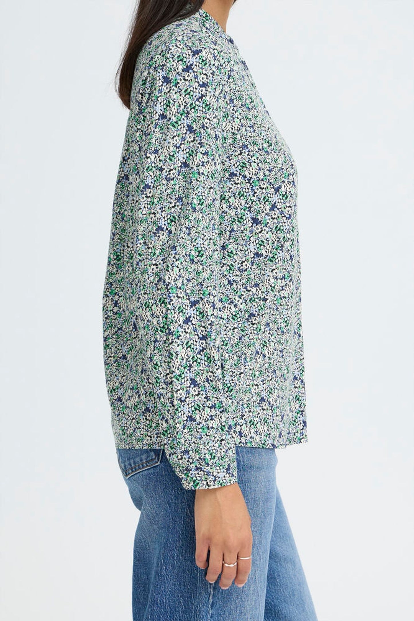 B.young | BYGABRIA FEMI Shirt | Blue - Blossom Boutique Online  