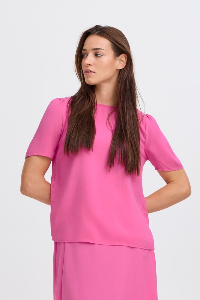 B.young | BYMMJOELLA O-neck Blouse | Raspberry Rose - Pink