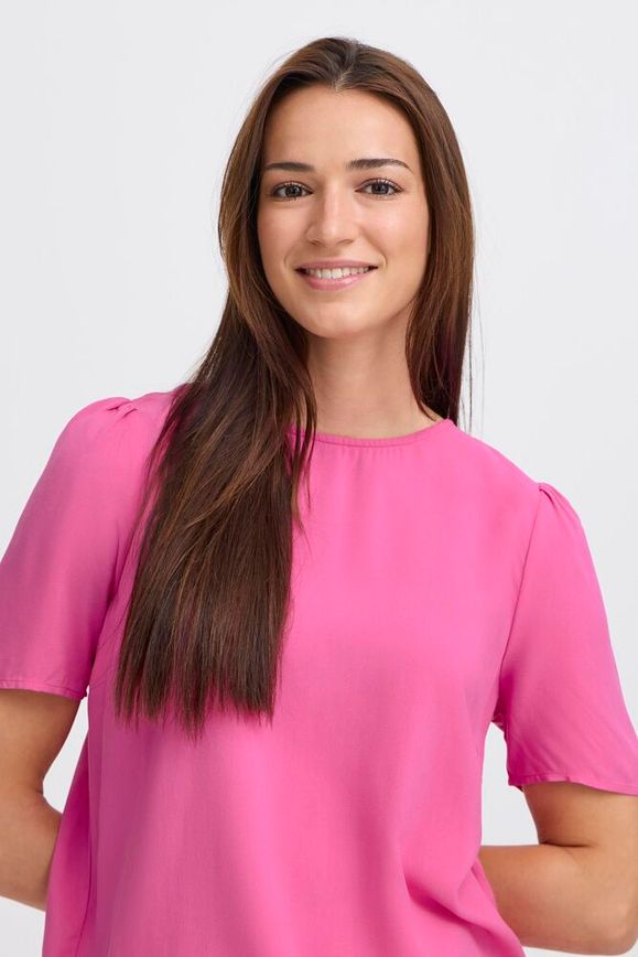 B.young | BYMMJOELLA O-neck Blouse | Raspberry Rose - Pink