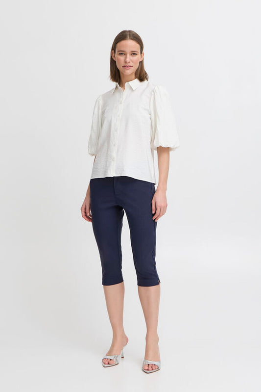 B.young | BYDIXI Capri Pants | Midnight Blue | Navy