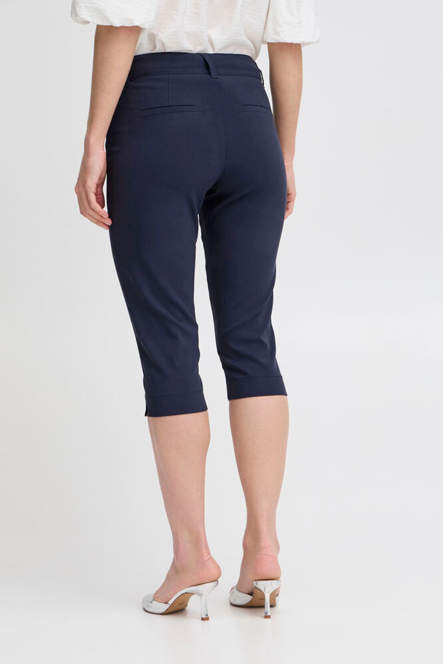 B.young | BYDIXI Capri Pants | Midnight Blue | Navy