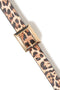 B.Young | BYVILDKAT Leopard Print Belt