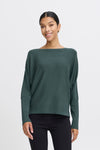 B.young | BYMMORLA Batwing Jumper | Green