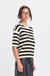 B.young | BYMMORLA | Black & White Stripe