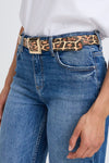 B.Young | BYVILDKAT Leopard Print Belt